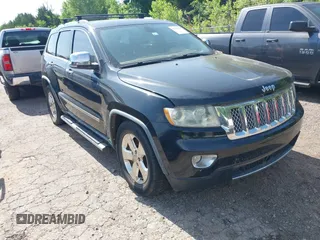 2011 Jeep Grand Cherokee Overland Summit with VIN 1J4RR6GT7BC701419, listed as a IAAI auction lot 42581619 with 222,000 mi miles and . Bid and sale history available at DreamBid. Image 1.