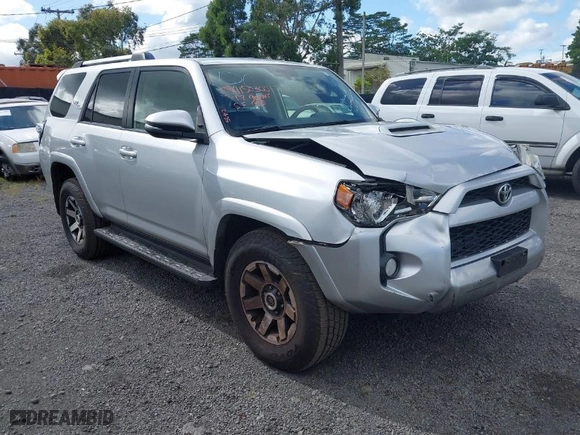 2017 Toyota 4Runner SR5 with VIN JTEBU5JR1H5443565, listed as a IAAI auction lot 41503001 with 57,183 mi miles. Bid and sale history available at carsss.com. Image 1.