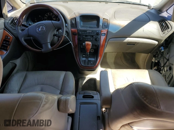 2002 Lexus RX 300 with VIN JTJHF10U120273720, listed as a Copart auction lot 68149844 with 187,115 mi miles and Salvage Title. Bid and sale history available at carsss.com. Image 8.