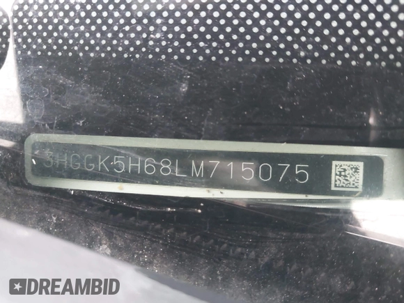2020 Honda Fit Sport z VIN 3HGGK5H68LM715075, wystawiony jako IAAI lot #42135559 z przebiegiem Nie podano mil oraz . Historia ofert i sprzedaży dostępna na DreamBid. Obrazek 9.