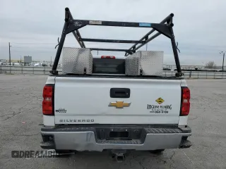 2018 Chevrolet Silverado 3500HD Work Truck with VIN 1GC5KYEG8JZ127838, listed as a Copart auction lot 86179864 with 157,705 mi miles and Salvage Title. Bid and sale history available at DreamBid. Image 6.