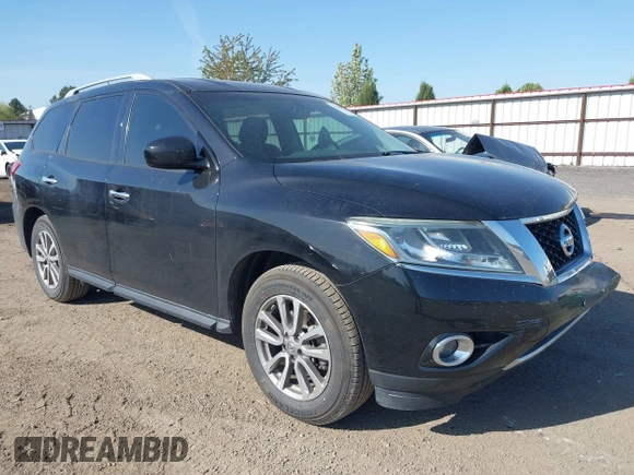 2015 Nissan Pathfinder Platinum with VIN 5N1AR2MN6FC605686, listed as a IAAI auction lot 42164761 with 120,569 mi miles and . Bid and sale history available at DreamBid. Image 1.