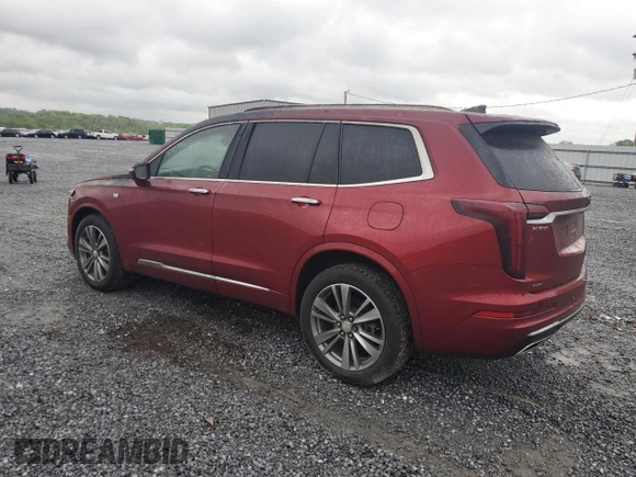 2021 Cadillac XT6 Premium Luxury with VIN 1GYKPDRSXMZ231922, listed as a Copart auction lot 51981065 with 16,784 mi miles and Salvage Title. Bid and sale history available at carsss.com. Image 2.