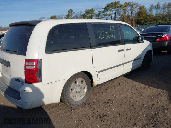 2010 Dodge Grand Caravan Cargo with VIN 2D4RN1AE3AR277180, listed as a IAAI auction lot 41750053 with Not Provided miles. Bid and sale history available at carsss.com. Image 4.