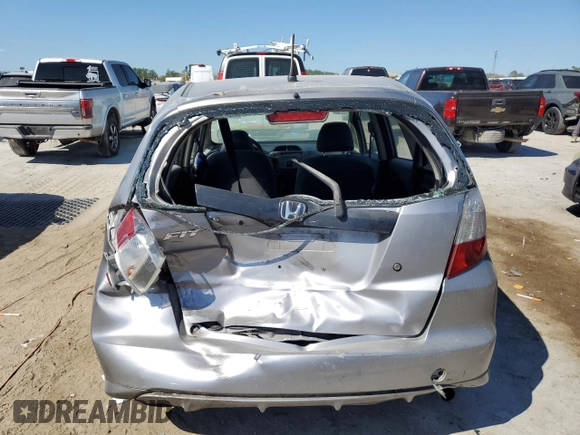 2009 Honda Fit with VIN JHMGE88229S006581, listed as a Copart auction lot 49776565 with Not Provided miles and Salvage Title. Bid and sale history available at carsss.com. Image 6.