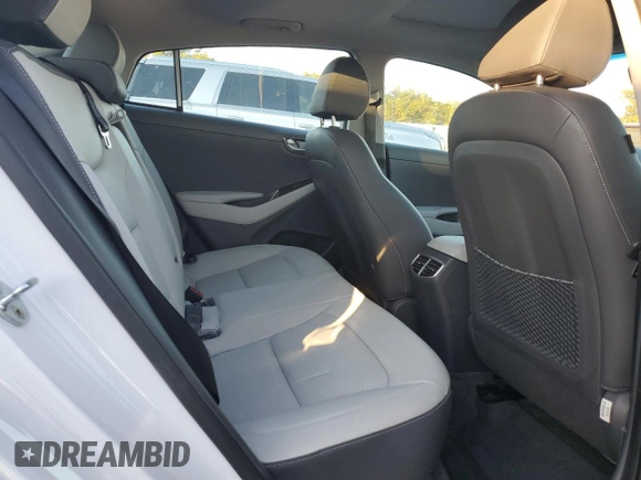 2021 Hyundai Ioniq Limited with VIN KMHC85LJ6MU081927, listed as a Copart auction lot 83955944 with 27,324 mi miles and Salvage title. Bid and sale history available at DreamBid. Image 10.