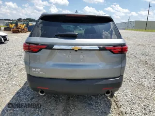 2023 Chevrolet Traverse LS with VIN 1GNERFKW8PJ278754, listed as a Copart auction lot 56452164 with 18,627 mi miles and Salvage Title. Bid and sale history available at carsss.com. Image 6.