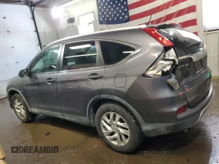 2015 Honda CR-V EX-L with VIN 5J6RM4H74FL033475, listed as a Copart auction lot 43033985 with 117,618 mi miles and Salvage Title. Bid and sale history available at carsss.com. Image 2.