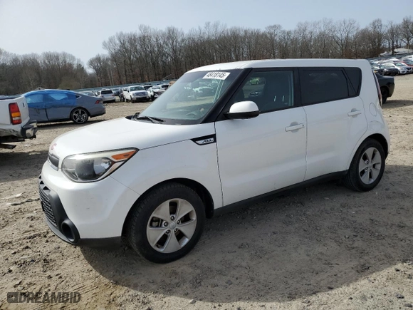 2016 Kia Soul with VIN KNDJN2A29G7334644, listed as a Copart auction lot 48418145 with 170,886 mi miles and Salvage Title. Bid and sale history available at carsss.com. Image 1.