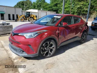 2019 Toyota C-HR XLE z VIN NMTKHMBX3KR081500, wystawiony jako Copart lot #57126535 z przebiegiem 46 899 mil mil oraz Szkoda całkowita • Salvage title. Historia ofert i sprzedaży dostępna na DreamBid. Obrazek 1.