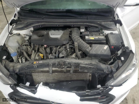 2018 Hyundai Elantra Sport with VIN KMHD04LB0JU628975, listed as a Copart auction lot 47574525 with 119,464 mi miles and Salvage Title. Bid and sale history available at carsss.com. Image 11.