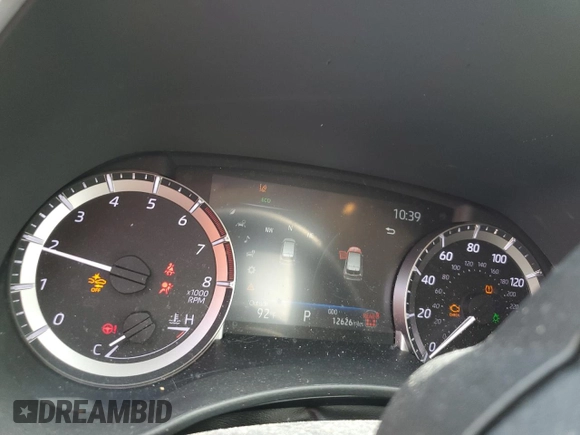 2024 Toyota Highlander LE with VIN 5TDKDRAH6RS534720, listed as a Copart auction lot 59989285 with 12,626 mi miles and Salvage title. Bid and sale history available at DreamBid. Image 9.