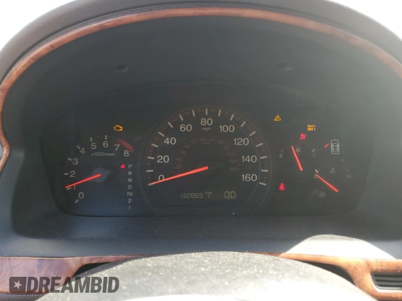 2005 Honda Accord LX SE with VIN 1HGCM82435A015529, listed as a Copart auction lot 53842625 with 132,869 mi miles and Salvage title. Bid and sale history available at DreamBid. Image 9.