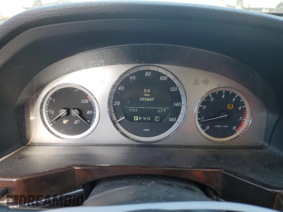 2010 Mercedes-Benz GLK 350 with VIN WDCGG8HBXAF508578, listed as a Copart auction lot 53815964 with 105,867 mi miles and Clean Title. Bid and sale history available at DreamBid. Image 9.