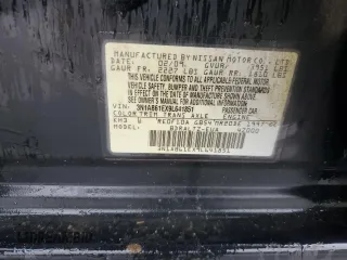 2009 Nissan Sentra FE+ with VIN 3N1AB61EX9L641851, listed as a Copart auction lot 80270034 with 222,366 mi miles and Salvage Title. Bid and sale history available at DreamBid. Image 12.