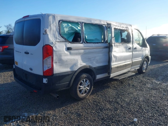 2021 Ford Transit Passenger XL with VIN 1FBAX2Y81MKA14882, listed as a IAAI auction lot 41861105 with 71,457 mi miles. Bid and sale history available at carsss.com. Image 4.