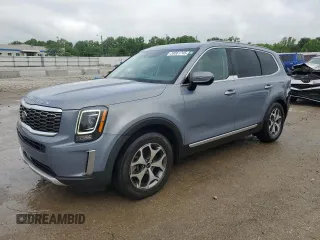2020 Kia Telluride EX z VIN 5XYP34HCXLG040631, wystawiony jako Copart lot #59561745 z przebiegiem 142 475 mil mil oraz Szkoda całkowita • Salvage title. Historia ofert i sprzedaży dostępna na DreamBid. Obrazek 1.