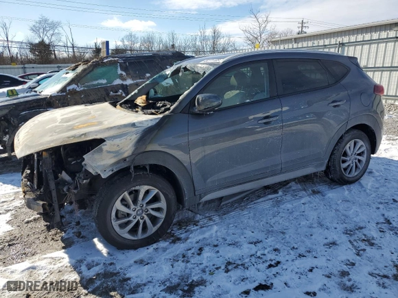 2018 Hyundai Tucson SEL with VIN KM8J33A48JU620700, listed as a Copart auction lot 46271185 with 0 mi miles and Salvage Title. Bid and sale history available at carsss.com. Image 1.