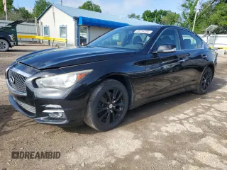 2014 Infiniti Q50 Premium с VIN JN1BV7AR9EM690303, выставлен на аукционе Copart как лот 56214385 с пробегом 149 652 миль миль и Списание • Salvage title. История ставок и продаж доступна на DreamBid. Изображение 1.