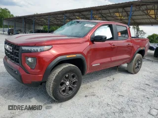 2024 GMC Canyon 2WD Elevation with VIN 1GTP5BEK0R1114660, listed as a Copart auction lot 58601294 with 2,096 mi miles and Salvage Title. Bid and sale history available at carsss.com. Image 1.