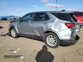 2024 Chevrolet Equinox LT with VIN 3GNAXKEG8RS104153, listed as a Copart auction lot 50540185 with 16,455 mi miles and Non Repairable. Bid and sale history available at DreamBid. Image 2.