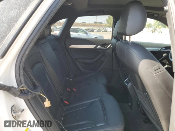 2015 Audi Q3 Premium Plus with VIN WA1BFCFS0FR001987, listed as a Copart auction lot 72962684 with 104,432 mi miles and Salvage title. Bid and sale history available at DreamBid. Image 11.