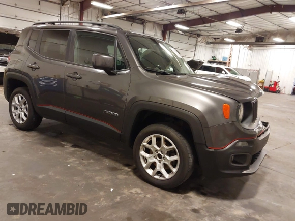 2017 Jeep Renegade Altitude with VIN ZACCJBBB8HPE95509, listed as a IAAI auction lot 42523316 with 163,040 mi miles and . Bid and sale history available at DreamBid. Image 1.