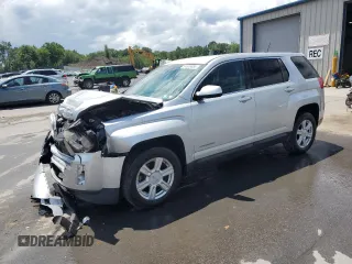 2015 GMC Terrain SLE с VIN 2GKFLVEK3F6266139, выставлен на аукционе Copart как лот 61653655 с пробегом 104 506 миль миль и Списание • Salvage title. История ставок и продаж доступна на DreamBid. Изображение 1.