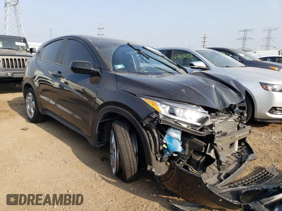 2022 Honda HR-V LX with VIN 3CZRU6H35NM740977, listed as a Copart auction lot 64514163 with 15,963 mi miles and Salvage Title. Bid and sale history available at carsss.com. Image 4.