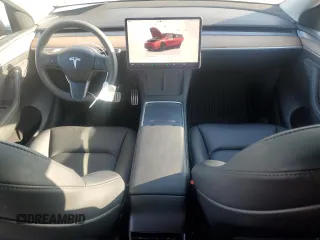 2023 Tesla Model Y Performance with VIN 7SAYGDEF4PF960357, listed as a Copart auction lot 51126105 with 37,252 mi miles and Salvage Title. Bid and sale history available at DreamBid. Image 8.