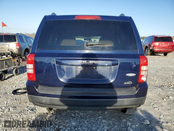2013 Jeep Patriot Latitude with VIN 1C4NJPFB1DD191673, listed as a Copart auction lot 42014715 with 141,349 mi miles and Salvage Title. Bid and sale history available at carsss.com. Image 6.