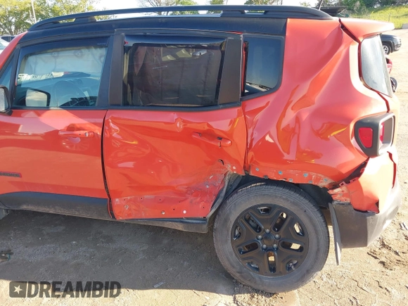 2018 Jeep Renegade Trailhawk z VIN ZACCJBCB6JPH44846, wystawiony jako IAAI lot #42320847 z przebiegiem 103 004 mil mil oraz . Historia ofert i sprzedaży dostępna na DreamBid. Obrazek 6.