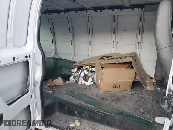 2021 Chevrolet Express Cargo with VIN 1GCWGBFP0M1206747, listed as a Copart auction lot 82701894 with Not provided miles and Salvage title. Bid and sale history available at DreamBid. Image 11.