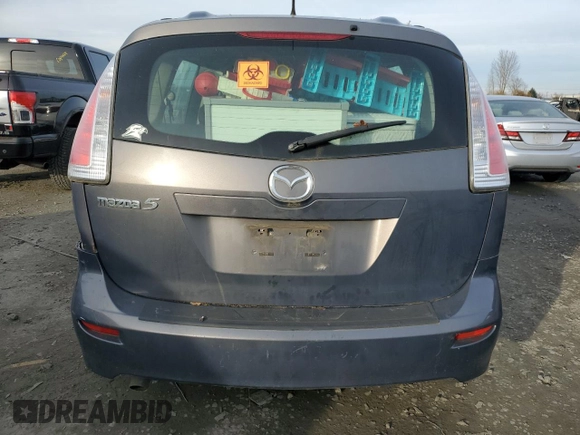 2009 Mazda 5 Sport with VIN JM1CR29L590329463, listed as a Copart auction lot 41877245 with Not provided miles and Salvage title. Bid and sale history available at DreamBid. Image 6.