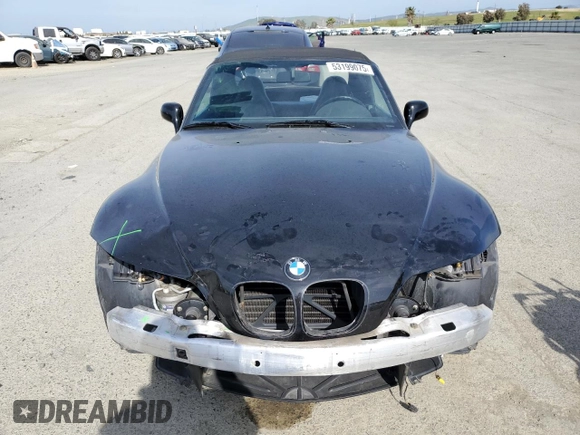 1997 BMW 3 Series 1.9L with VIN 4USCH7326VLB83094, listed as a Copart auction lot 53199075 with 67,456 mi miles and Salvage Title. Bid and sale history available at carsss.com. Image 5.