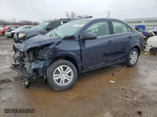 2016 Chevrolet Sonic LT with VIN 1G1JC5SB3G4139073, listed as a Copart auction lot 47767205 with NaN miles and Salvage Title. Bid and sale history available at carsss.com. Image 1.