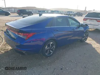 2023 Hyundai Elantra Limited with VIN 5NPLP4AG7PH110309, listed as a IAAI auction lot 41839676 with 37,198 mi miles and . Bid and sale history available at DreamBid. Image 4.