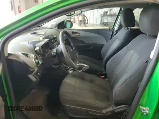2015 Chevrolet Sonic LT with VIN 1G1JC5SHXF4147674, listed as a Copart auction lot 61539955 with 93,569 mi miles and Clean title. Bid and sale history available at DreamBid. Image 7.