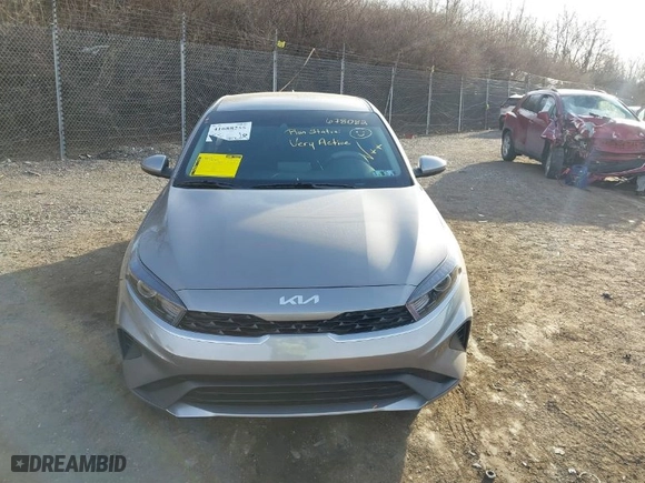 2023 Kia Forte LXS with VIN 3KPF24AD5PE678032, listed as a IAAI auction lot 41688255 with 9,001 mi miles. Bid and sale history available at carsss.com. Image 12.