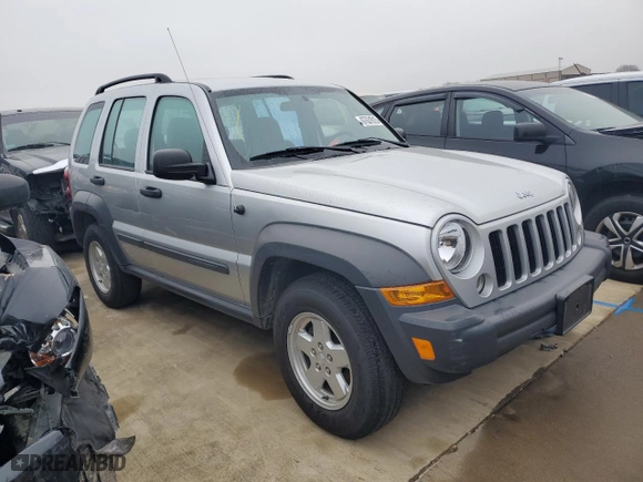 2007 Jeep Liberty Sport with VIN 1J4GK48K57W594110, listed as a Copart auction lot 87631015 with 29,943 mi miles and Clean Title. Bid and sale history available at carsss.com. Image 4.