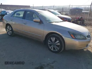 2005 Honda Accord EX-L z VIN 1HGCM56805A004371, wystawiony jako IAAI lot #41789900 z przebiegiem Nie podano mil oraz . Historia ofert i sprzedaży dostępna na DreamBid. Obrazek 1.