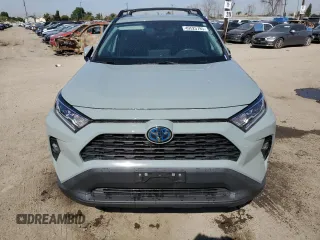 2021 Toyota RAV4 Hybrid XLE with VIN 4T3RWRFV1MU038254, listed as a Copart auction lot 49525785 with 40,494 mi miles and Salvage Title. Bid and sale history available at carsss.com. Image 5.