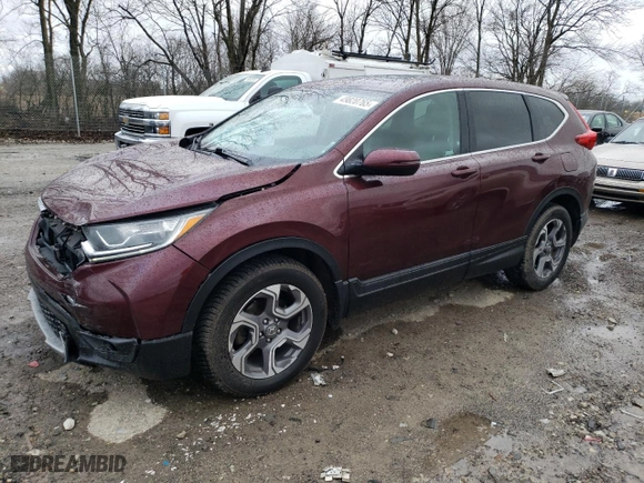 2019 Honda CR-V EX-L with VIN 7FARW2H89KE018128, listed as a Copart auction lot 49820765 with 111,000 mi miles and Salvage Title. Bid and sale history available at carsss.com. Image 1.