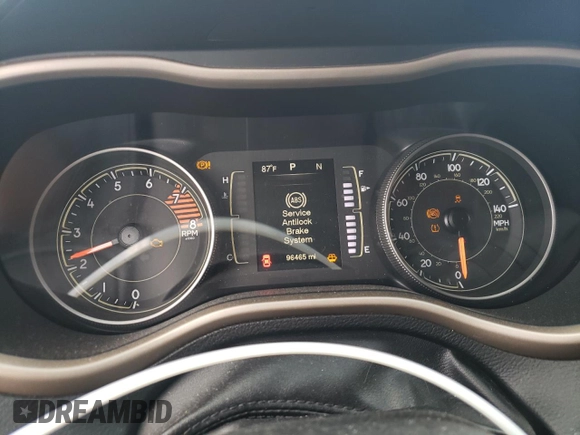2016 Jeep Cherokee Latitude z VIN 1C4PJMCS7GW253369, wystawiony jako Copart lot #63750275 z przebiegiem 96 465 mil mil oraz Szkoda całkowita • Salvage title. Historia ofert i sprzedaży dostępna na DreamBid. Obrazek 9.
