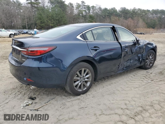 2021 Mazda 6 Sport with VIN JM1GL1UM3M1601363, listed as a Copart auction lot 84302274 with 62,227 mi miles and Salvage Title. Bid and sale history available at carsss.com. Image 3.