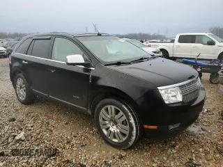 2009 Lincoln MKX with VIN 2LMDU88C59BJ05583, listed as a Copart auction lot 72301773 with 207,405 mi miles and Salvage Title. Bid and sale history available at carsss.com. Image 4.