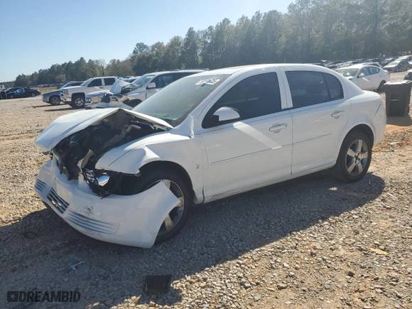 2009 Chevrolet Cobalt LT w/1LT with VIN 1G1AT58HX97288853, listed as a Copart auction lot 50100925 with 0 mi miles and Salvage Title. Bid and sale history available at carsss.com. Image 1.