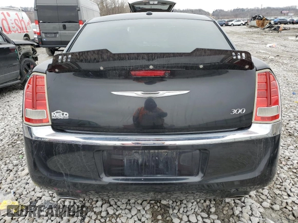 2011 Chrysler 300 with VIN 2C3CA4CG2BH572846, listed as a Copart auction lot 44073065 with 152,122 mi miles and Salvage Title. Bid and sale history available at carsss.com. Image 6.