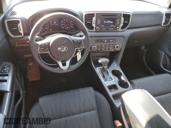 2017 Kia Sportage LX with VIN KNDPM3AC9H7232676, listed as a Copart auction lot 43742805 with 136,794 mi miles and Salvage Title. Bid and sale history available at carsss.com. Image 8.