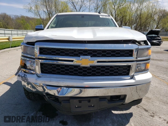 2015 Chevrolet Silverado 1500 LS with VIN 1GCVKPEC3FZ286619, listed as a Copart auction lot 53148765 with 217,253 mi miles and Salvage Title. Bid and sale history available at DreamBid. Image 5.